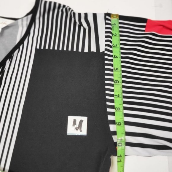 Red and Black Tunic Loose Fit Top or Relaxed Fit Tunic Top - Sizes S / M / L/ XL - Picture 6 of 12